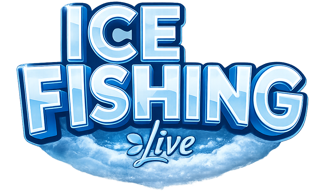 Ice Fishing logo.